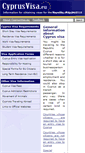 Mobile Screenshot of cyprusvisa.eu